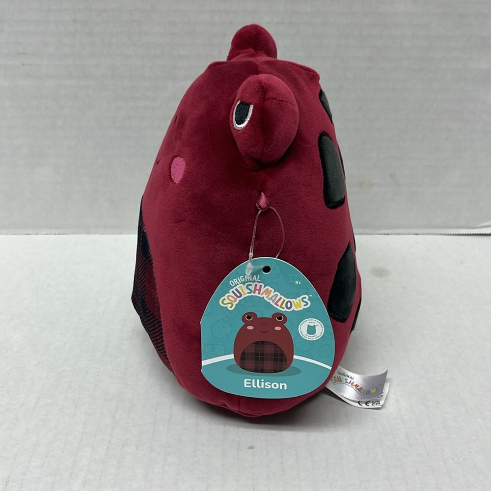 Squishmallows 7” NWT Ellison goth toad plush toy First to Market | soft cozy - Picture 5 of 12